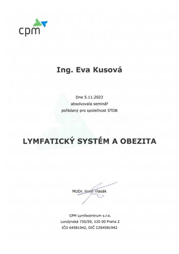 certifikát